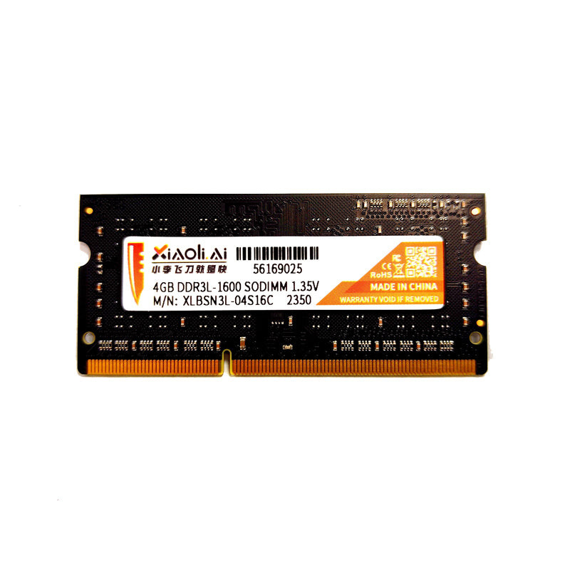 Laptop DRAM Memory Module SODIMM DDR3L 4/8GB 1600MHz 1.35V | Xiaoli.AI