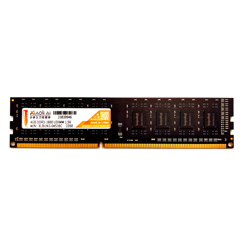 Desktop DRAM Memory Module UDIMM DDR3 4/8GB 1600MHz 1.5V | Xiaoli.AI