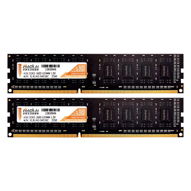 Desktop DRAM Memory Module UDIMM DDR3 4/8GB 1600MHz 1.5V | Xiaoli.AI