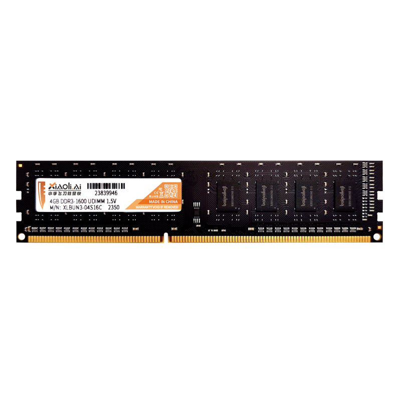 Desktop DRAM Memory Module UDIMM DDR3 4/8GB 1600MHz 1.5V | Xiaoli.AI