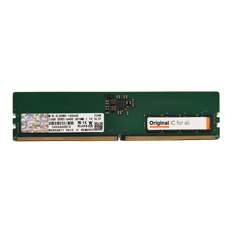 Desktop DRAM Memory Module UDIMM DDR5 16/32GB 4800/5600/6400MHz 1.1V | Xiaoli.AI