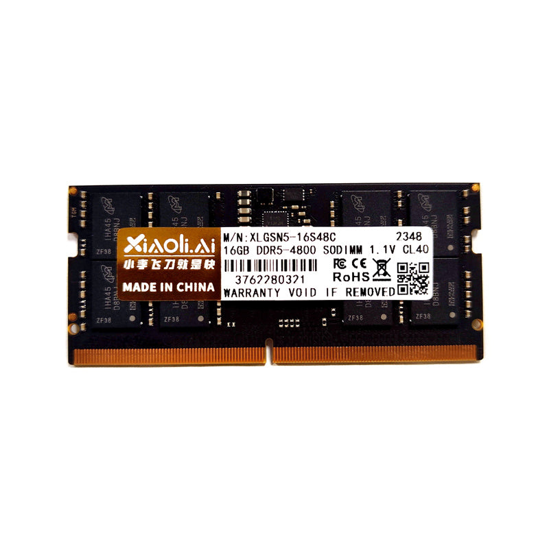 Laptop DRAM Memory Module SODIMM DDR5 16/32GB 4800/5600/6400MHz 1.1V | Xiaoli.AI