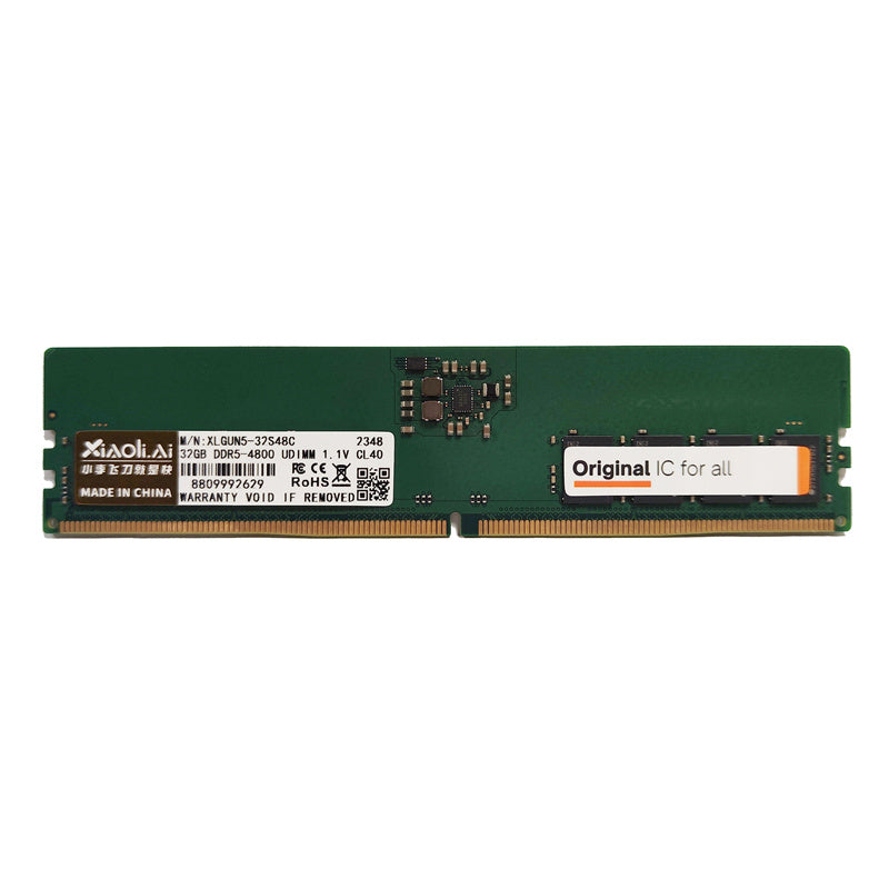 Desktop DRAM Memory Module UDIMM DDR5 16/32GB 4800/5600/6400MHz 1.1V | Xiaoli.AI