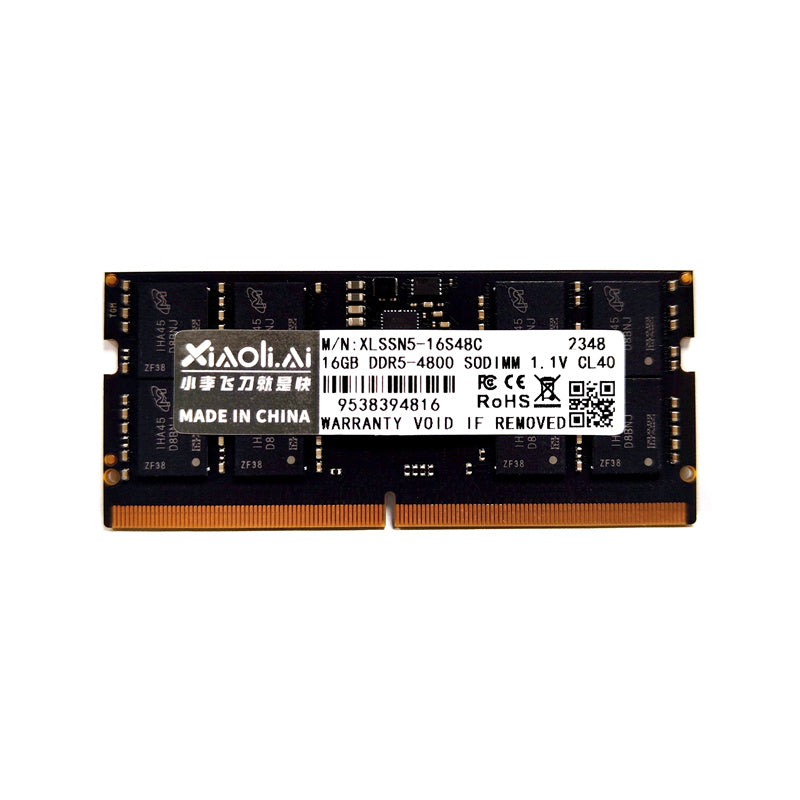 Laptop DRAM Memory Module SODIMM DDR5 16/32GB 4800/5600/6400MHz 1.1V | Xiaoli.AI