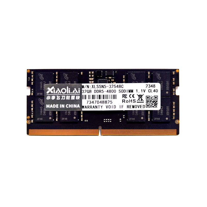 Laptop DRAM Memory Module SODIMM DDR5 16/32GB 4800/5600/6400MHz 1.1V | Xiaoli.AI