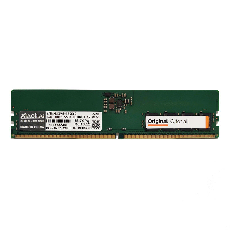 Desktop DRAM Memory Module UDIMM DDR5 16/32GB 4800/5600/6400MHz 1.1V | Xiaoli.AI