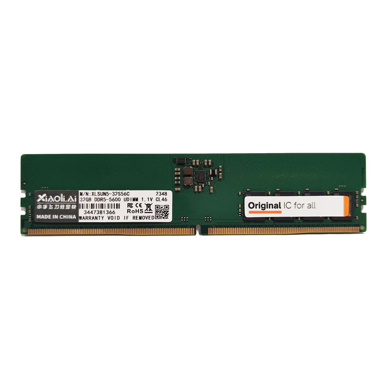 Desktop DRAM Memory Module UDIMM DDR5 16/32GB 4800/5600/6400MHz 1.1V | Xiaoli.AI