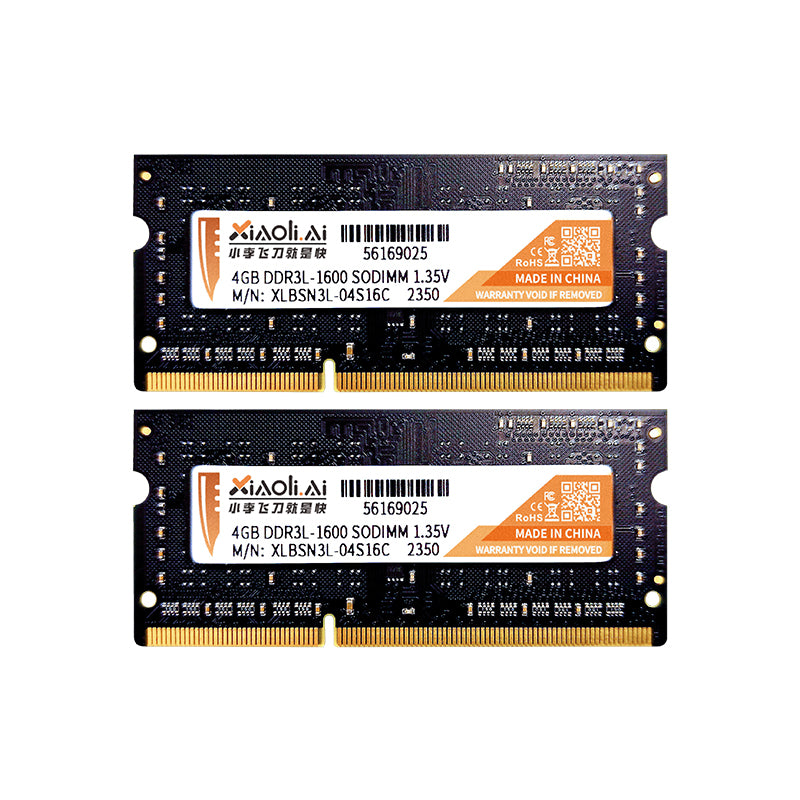 Laptop DRAM Memory Module SODIMM DDR3L 4/8GB 1600MHz 1.35V | Xiaoli.AI