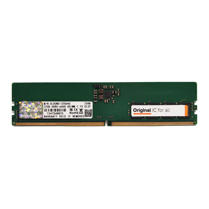 Desktop DRAM Memory Module UDIMM DDR5 16/32GB 4800/5600/6400MHz 1.1V | Xiaoli.AI