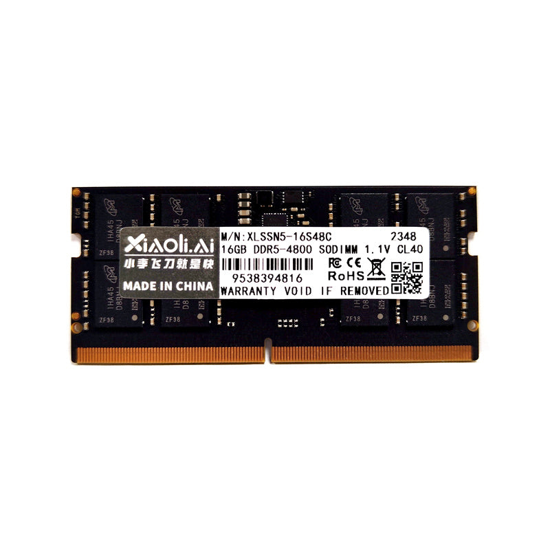 XIAOLI.AI小理存储 笔记本内存条 SODIMM DDR5 16/32GB 4800/5600/6400MHz 1.1V